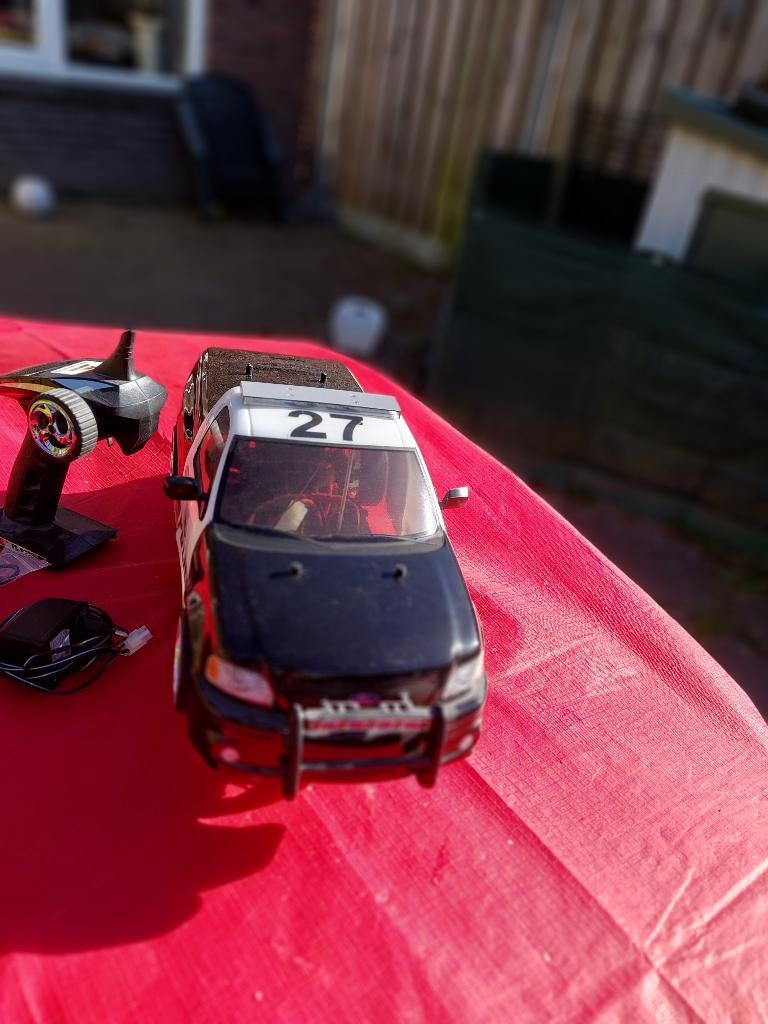 Ford 150 Politie tamiya Rc 1/10, Hobby en Vrije tijd, Elektro, Gebruikt, Ophalen of Verzenden, Schaal 1:10