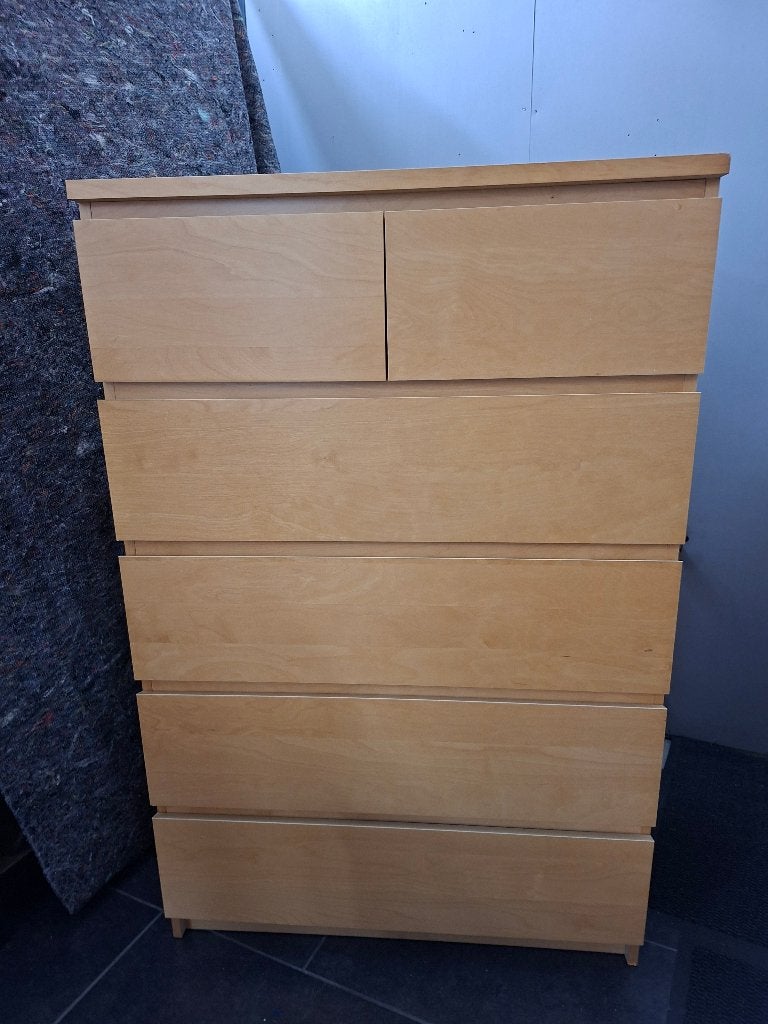 Malm Ladenkast, Huis en Inrichting, Kasten | Ladekasten, Ophalen, Gebruikt, 100 tot 150 cm, 50 tot 100 cm