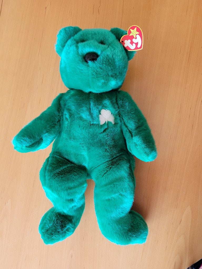 Ty Beanie Buddy Bear Beer Erin, Ophalen of Verzenden, Zo goed als nieuw, Beer