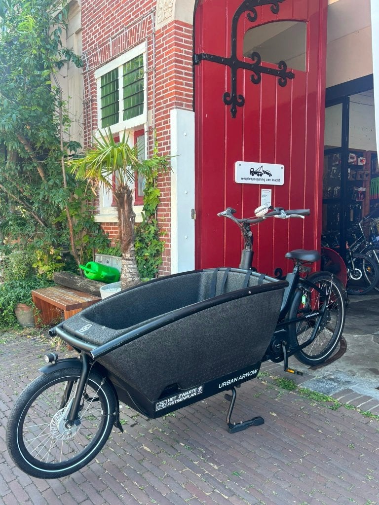 urban arrow active plus rollerbrake, Fietsen en Brommers, Fietsen | Bakfietsen, Enviolo, Gebruikt, 3 kinderen, Elektrisch