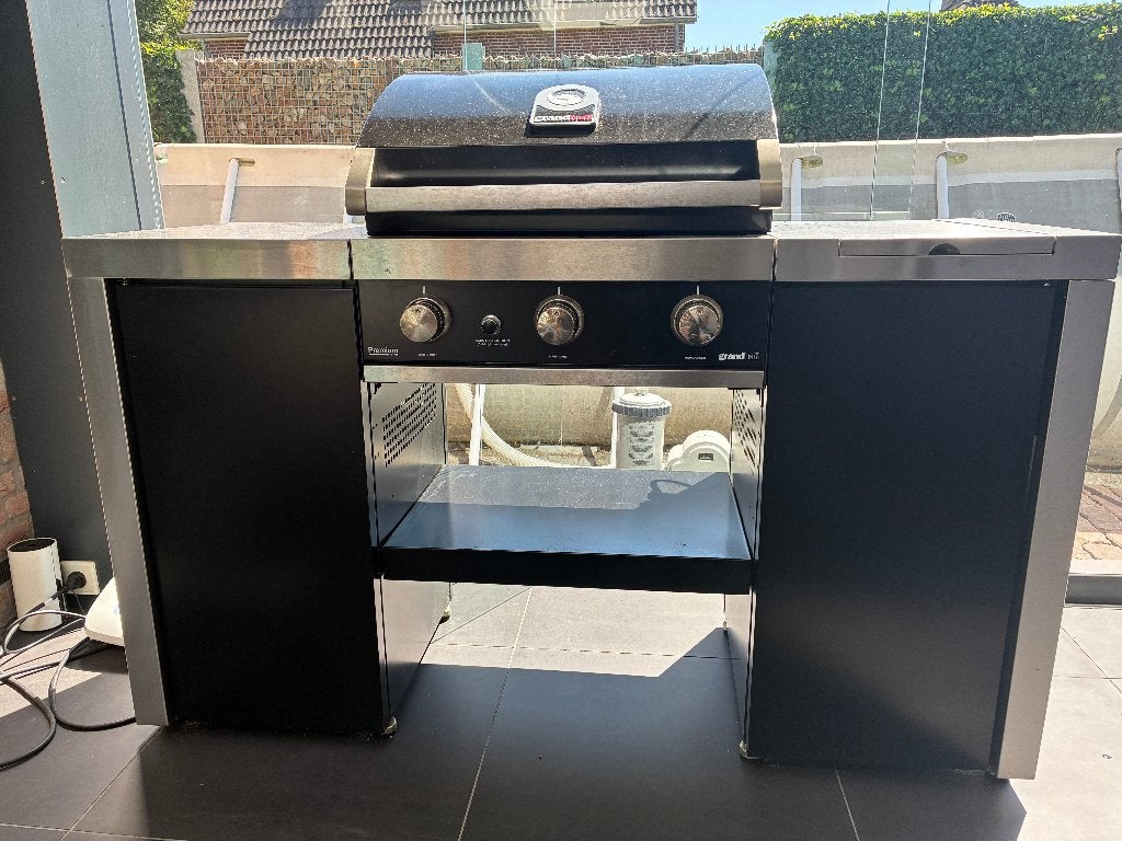 Grandhall gas BBQ, Ophalen, Gebruikt, Grandhall