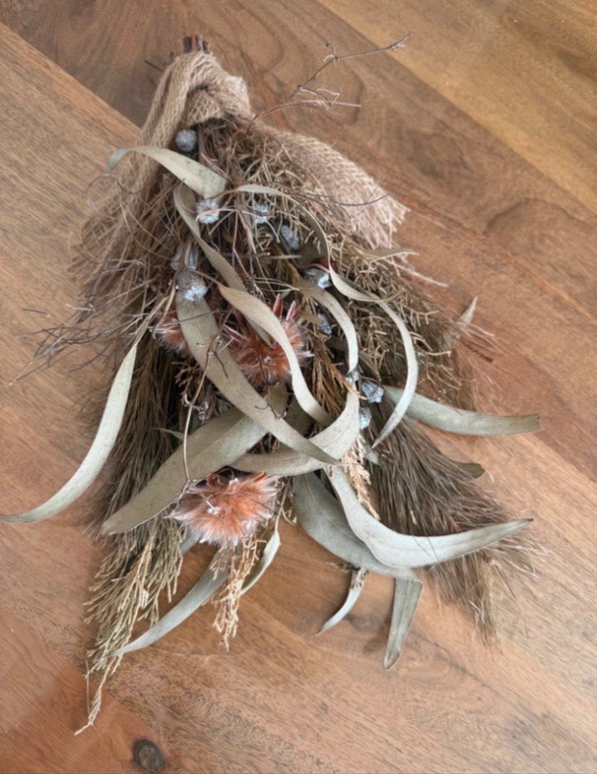 Decoratieve Toef van Natuurlijke Materialen - 35 cm, Ophalen of Verzenden, Nieuw, Meerkleurig, Natuurlijk materiaal