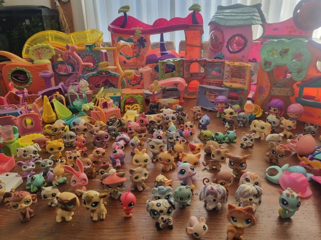 Grote partij Little Pet Shop LPS Vintage littlest pet shop, Kinderen en Baby's, Ophalen, Gebruikt, Jongen of Meisje