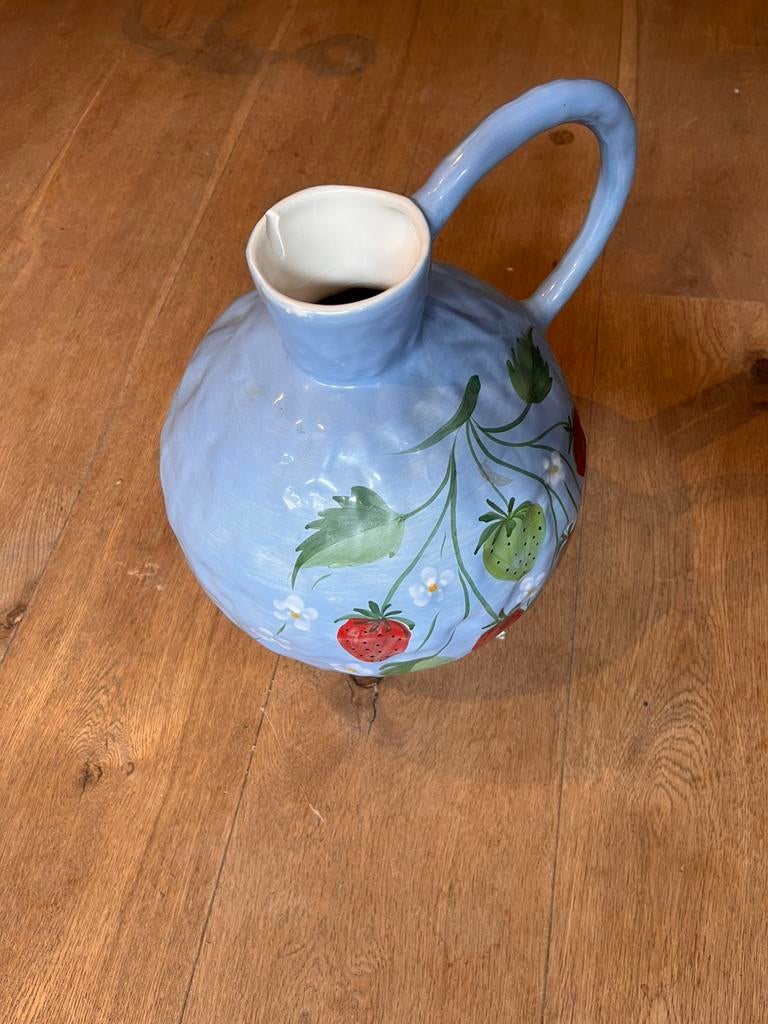 Anna & Nina Strawberry Fields Vase, Antiek en Kunst, Ophalen of Verzenden