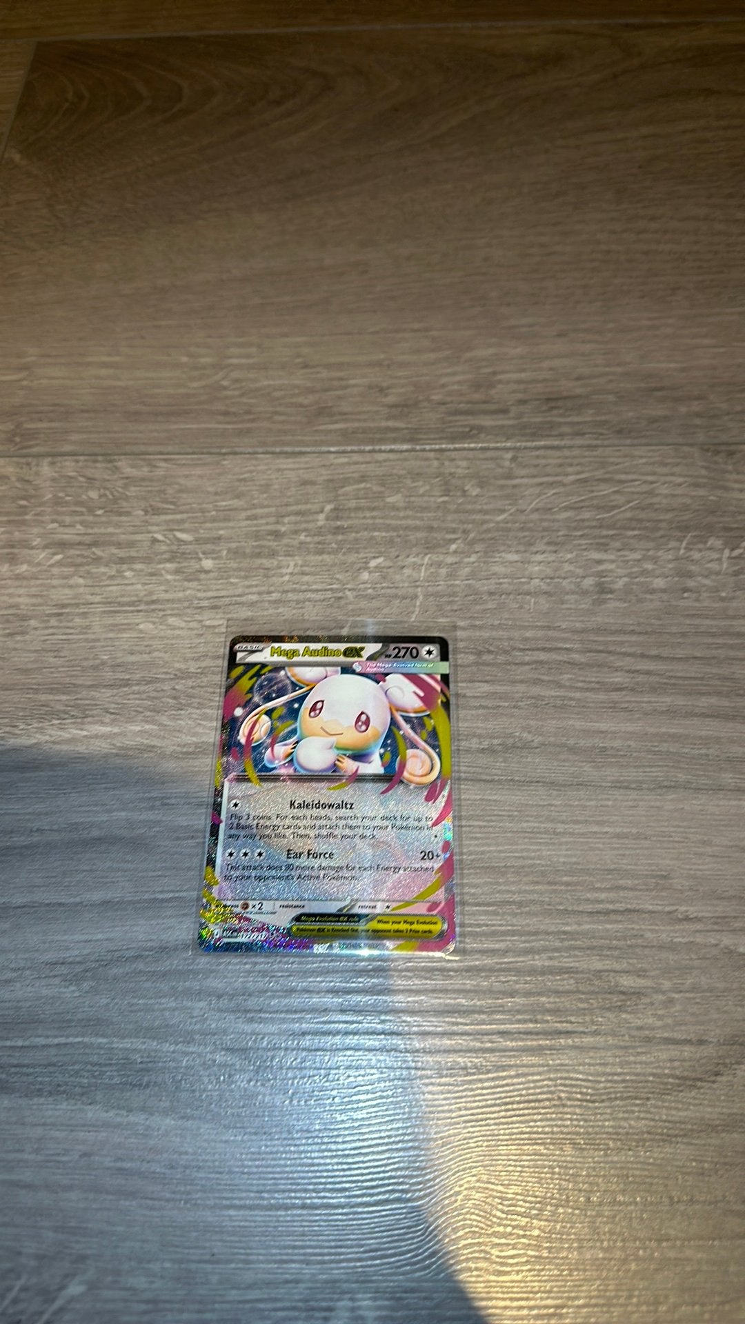 Mega Audino EX 172/217 - Ascended Heroes, Ophalen of Verzenden, Zo goed als nieuw