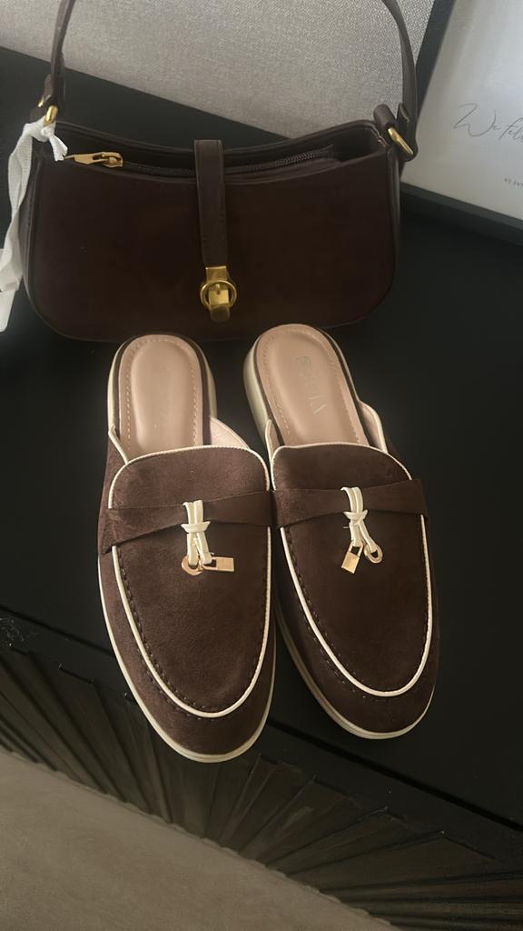 Nieuwe open loafers, Ophalen of Verzenden, Nieuw, Bruin, Instappers