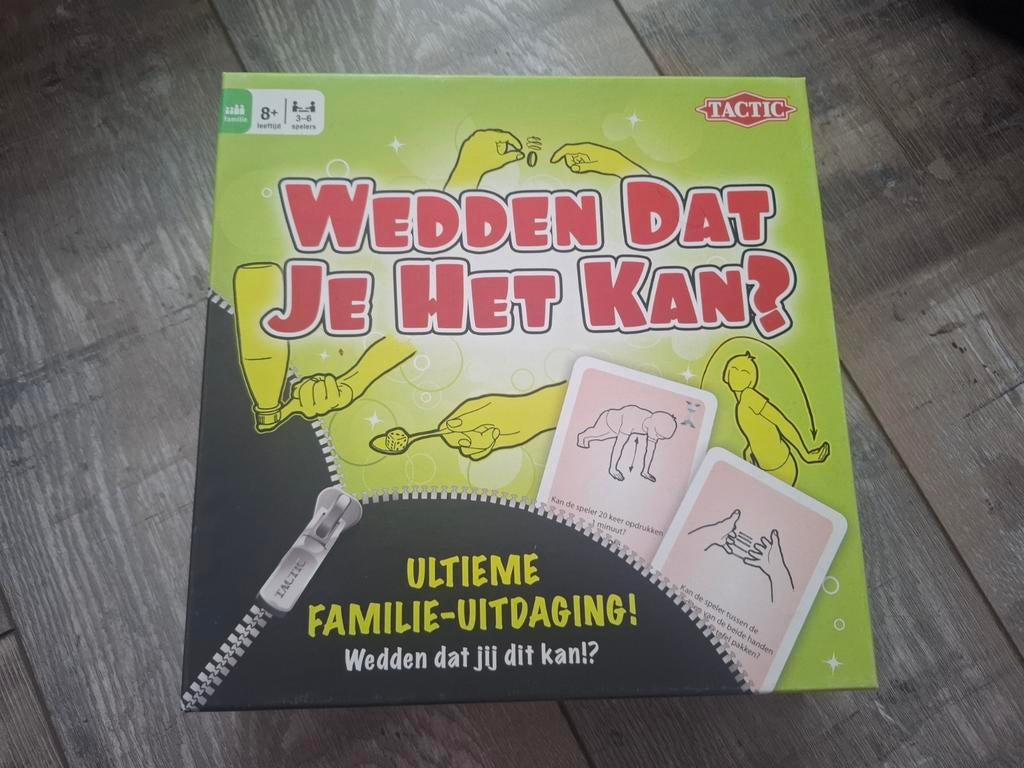 Wedden Dat Je Het Kan? - Ultieme Familie-uitdaging!, Hobby en Vrije tijd, Gezelschapsspellen | Bordspellen, Vijf spelers of meer