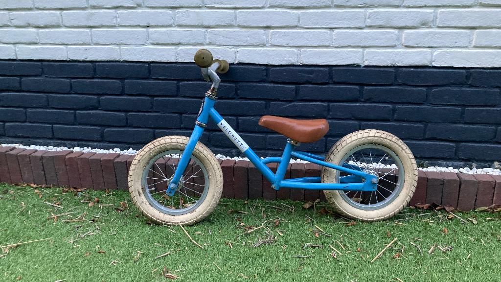 Veloretti Peuter loopfiets (blauw), Ophalen, Gebruikt, Loopfiets