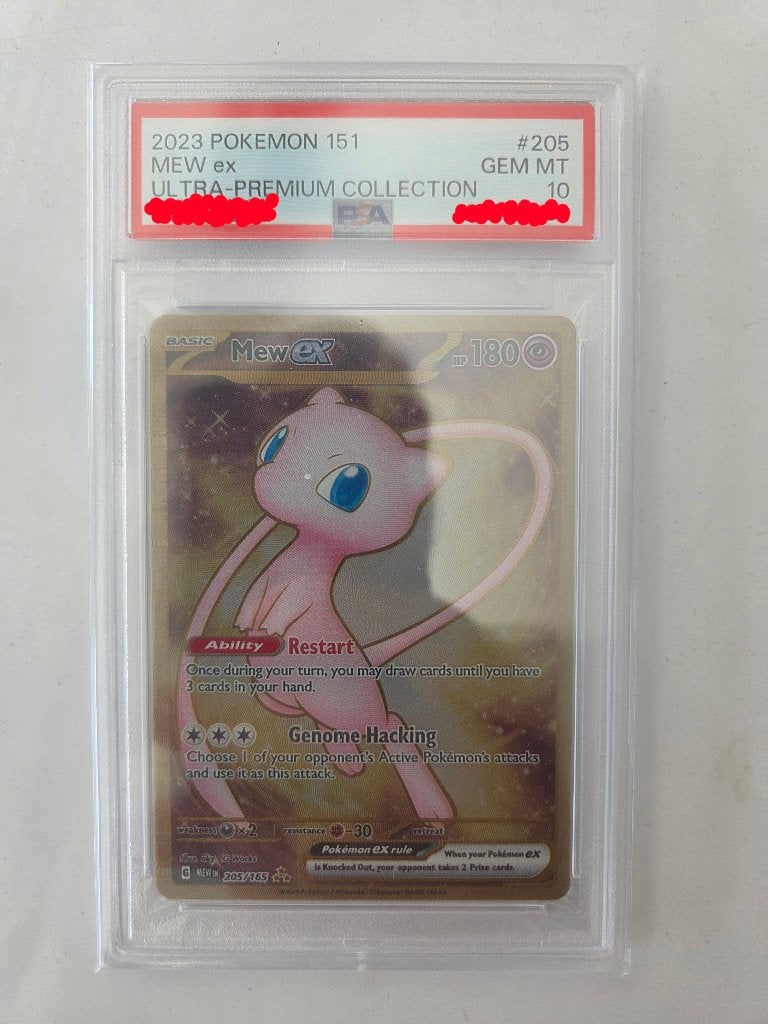 Mew 205 PSA 10 UPC metal card, Ophalen of Verzenden, Nieuw, Losse kaart