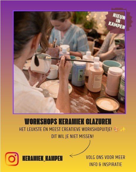 Keramiek workshop glazuren in Kampen, Contacten en Berichten