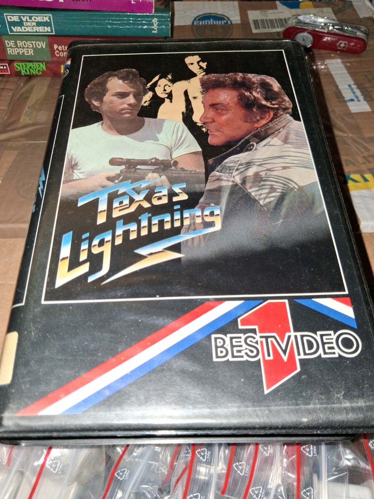 Betamax ex-rental  - Texas Lightning, Vanaf 16 jaar, Ophalen of Verzenden, Gebruikt, Horror