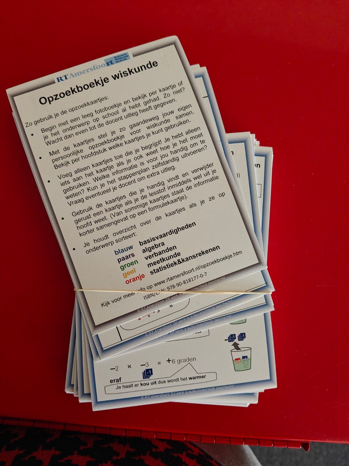 Wiskunde opzoek kaarten, Ophalen of Verzenden