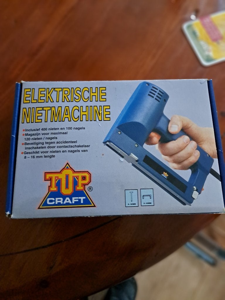 te koop elektrische nietmachine, Ophalen of Verzenden, Zo goed als nieuw