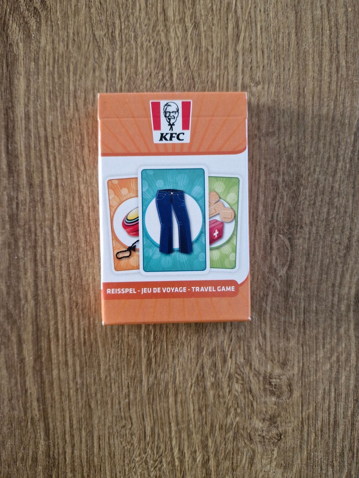 KFC Reisset / Reisspel - Travel Game, Verzamelen, Ophalen of Verzenden, Zo goed als nieuw, Speelkaart(en)