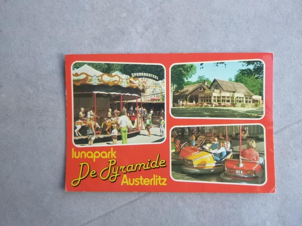 Austerlitz, lunapark de Pyramide, spookkasteel/botsauto, Verzenden, 1980 tot heden, Gelopen, Noord-Brabant