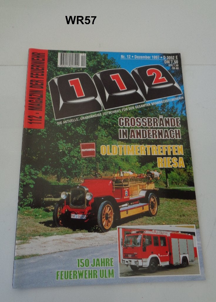 het blad 112 1997, Ophalen of Verzenden, Zo goed als nieuw, Overige merken