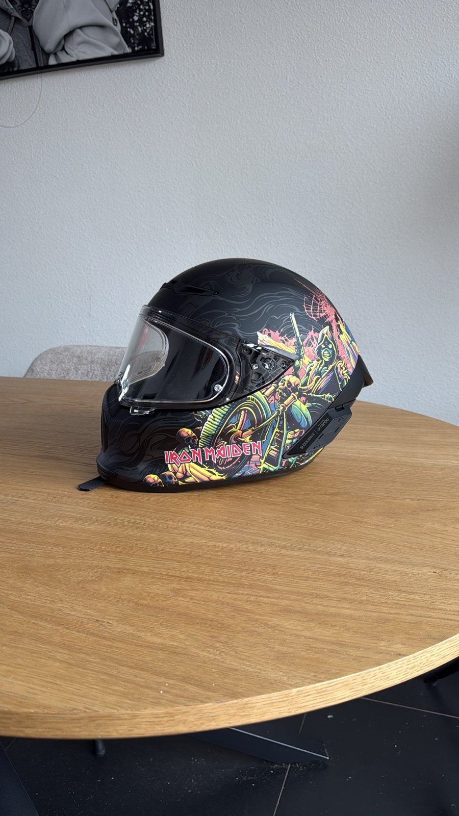 Ruroc Atlas 3.0 Iron Maiden helm - Maat L, Overige merken, Heren, Ophalen of Verzenden, Integraalhelm