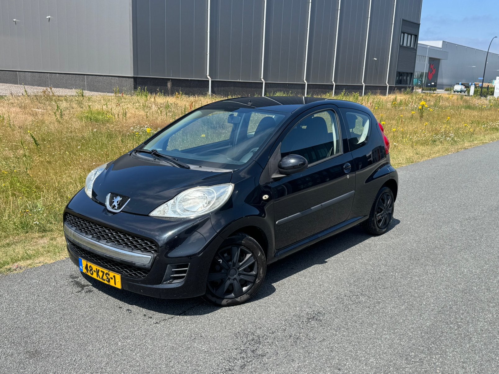 Citroën C1 1.0i 68PK 5D 2010 Zwart Nap! nieuwe apk!, Auto's, Voorwielaandrijving, 4 stoelen, C1, Origineel Nederlands