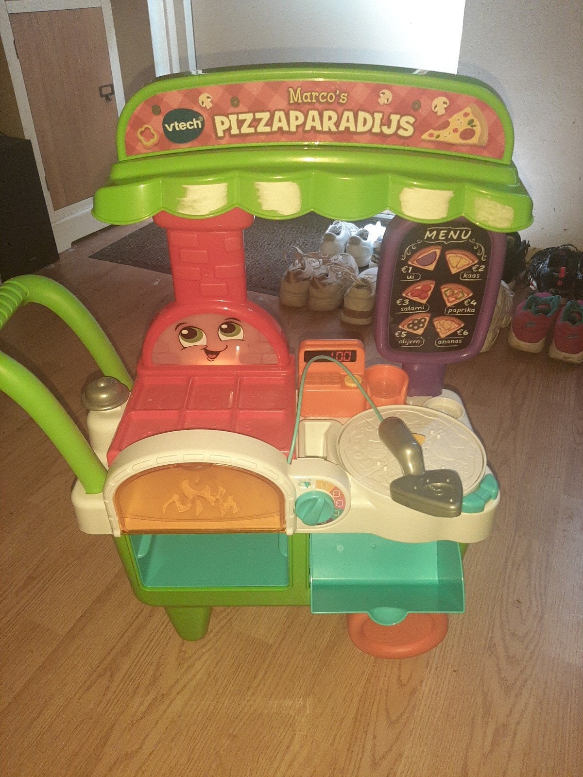 Lopende pizza paradijs met leuke geluidjes, Ophalen of Verzenden, Zo goed als nieuw, 6 maanden tot 2 jaar