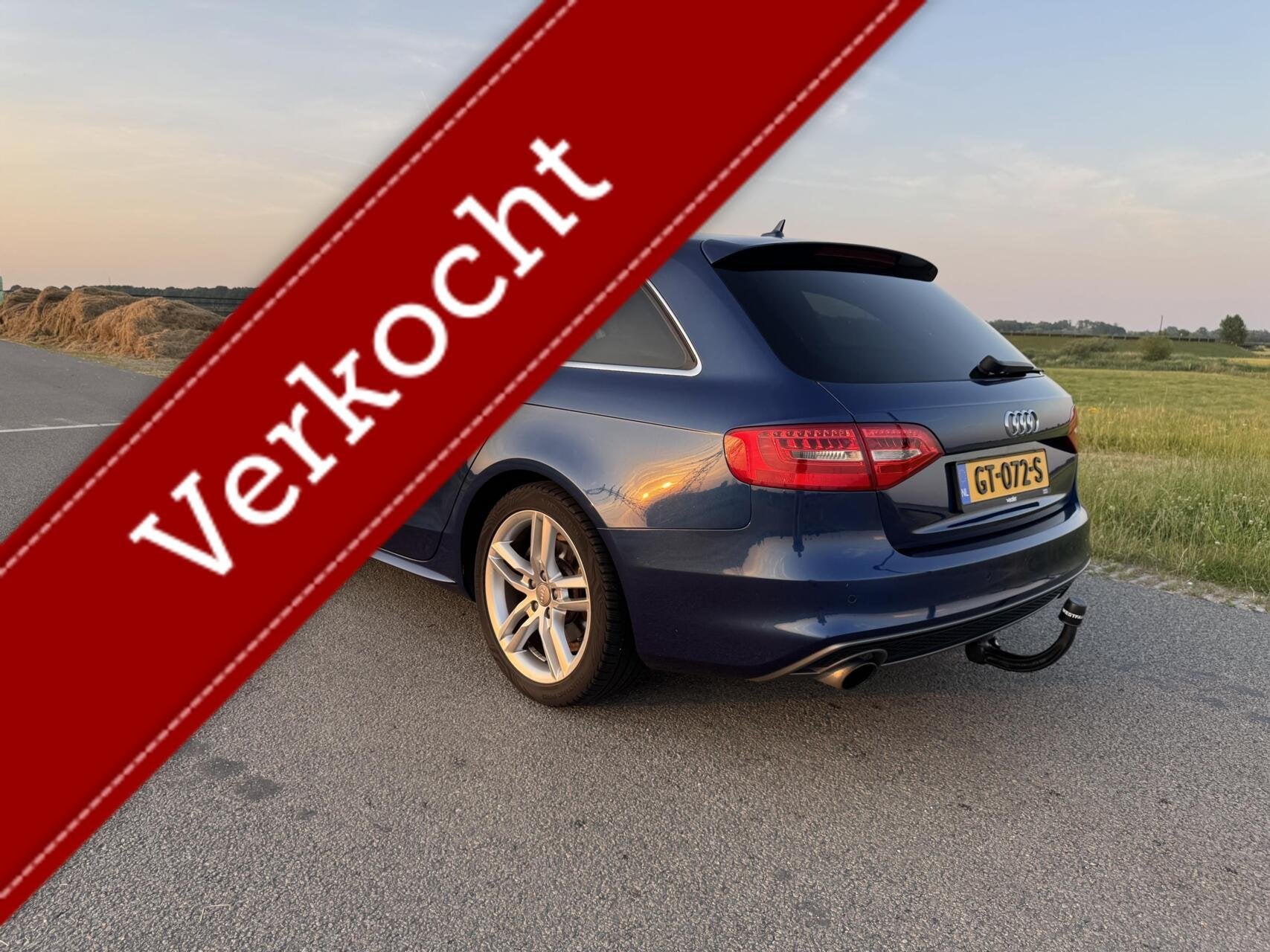 Audi A4 Avant 1.8 TFSI S Edition S line, leer automaat boekj, Gebruikt, Euro 6, 4 cilinders, Met garantie (alle)