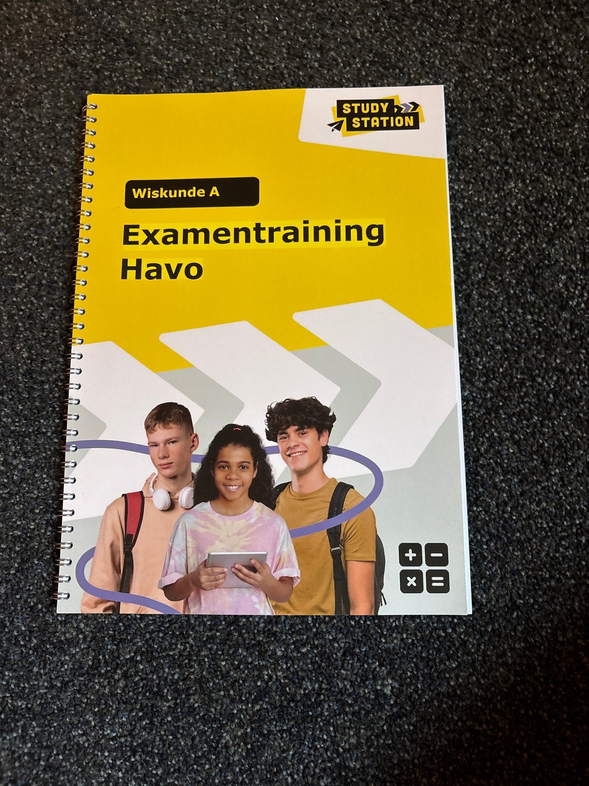 Examentraining Wiskunde A Havo - Study Station, Ophalen of Verzenden, Beta, Zo goed als nieuw, HBO