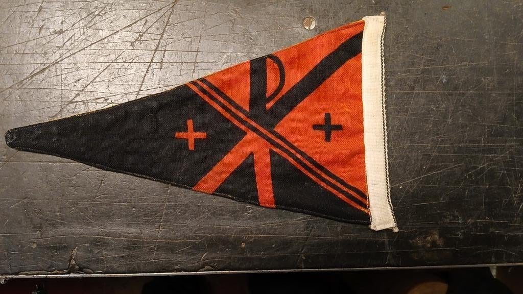 Oude Duitse vlag, vaan, tafelvlag, Verzamelen, Militaria | Tweede Wereldoorlog, Ophalen of Verzenden, Duitsland
