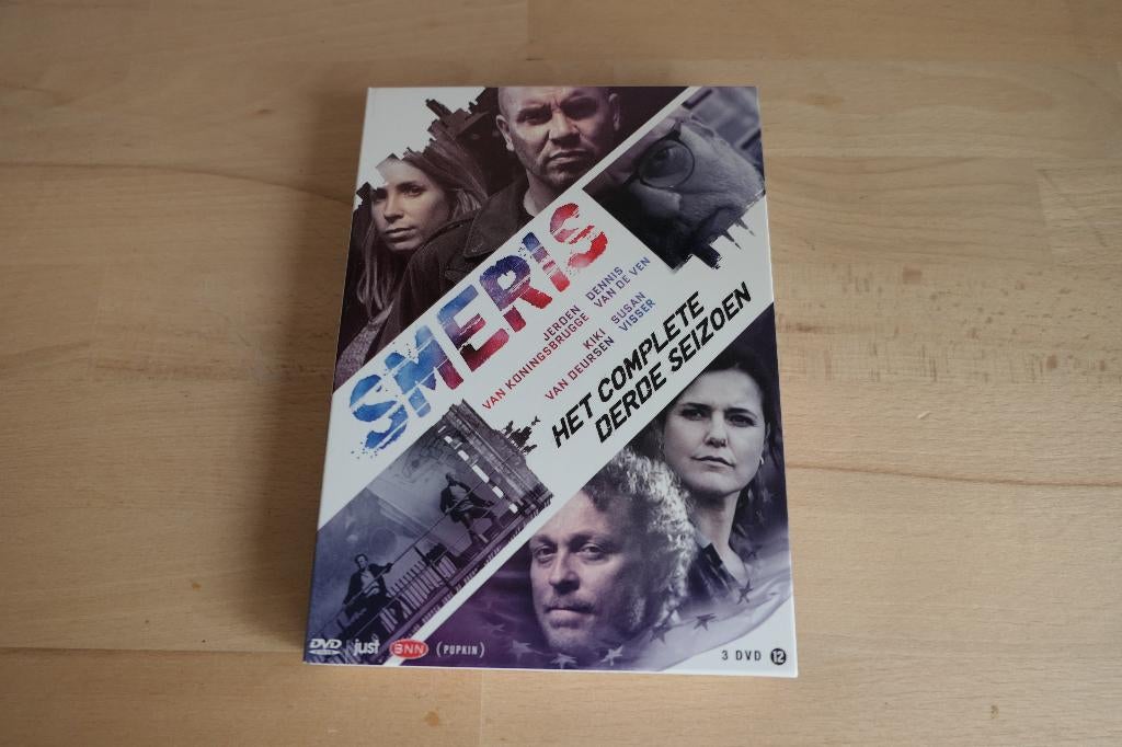 dvd box smeris  het complete derde seizoen, Vanaf 12 jaar, Ophalen of Verzenden, Zo goed als nieuw, Boxset