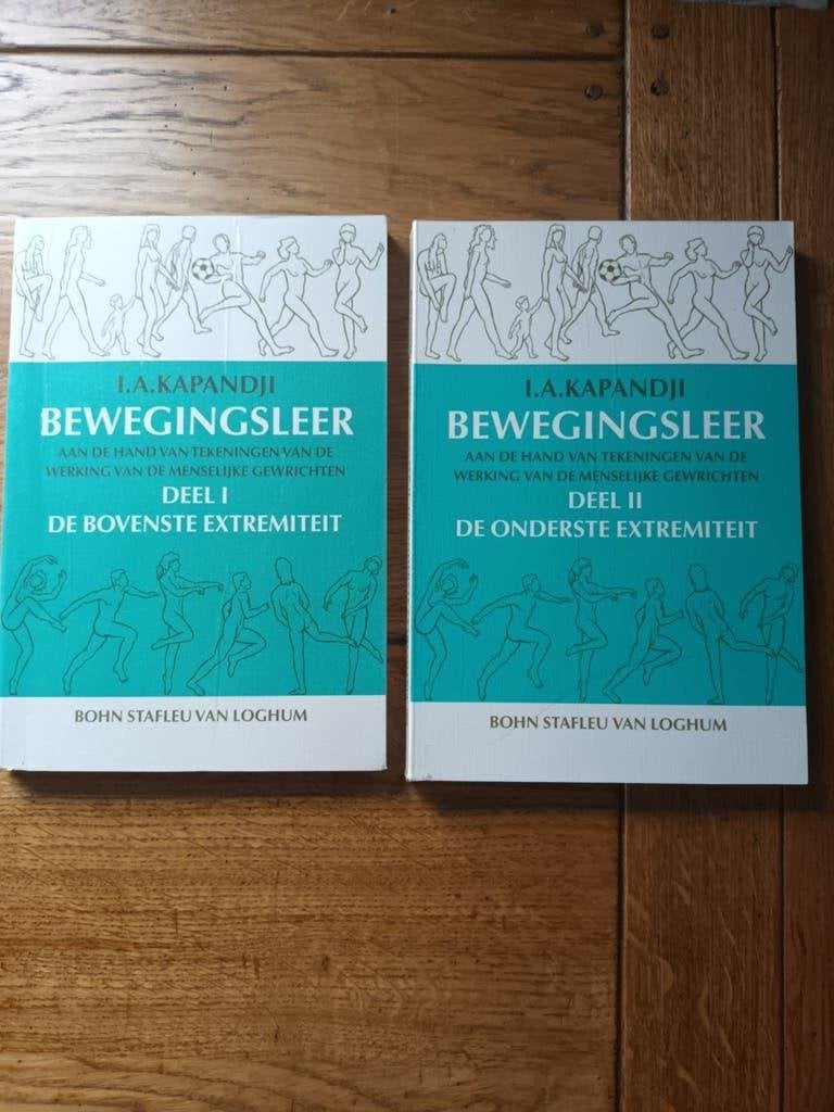 Kapandji, I.A.	Bewegingsleer deel 1+2, Boeken, Ophalen of Verzenden, Zo goed als nieuw