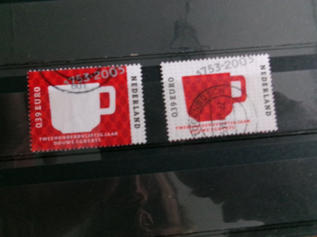2003 - 250 jaar douwe egberts (908g), Ophalen of Verzenden, Gestempeld