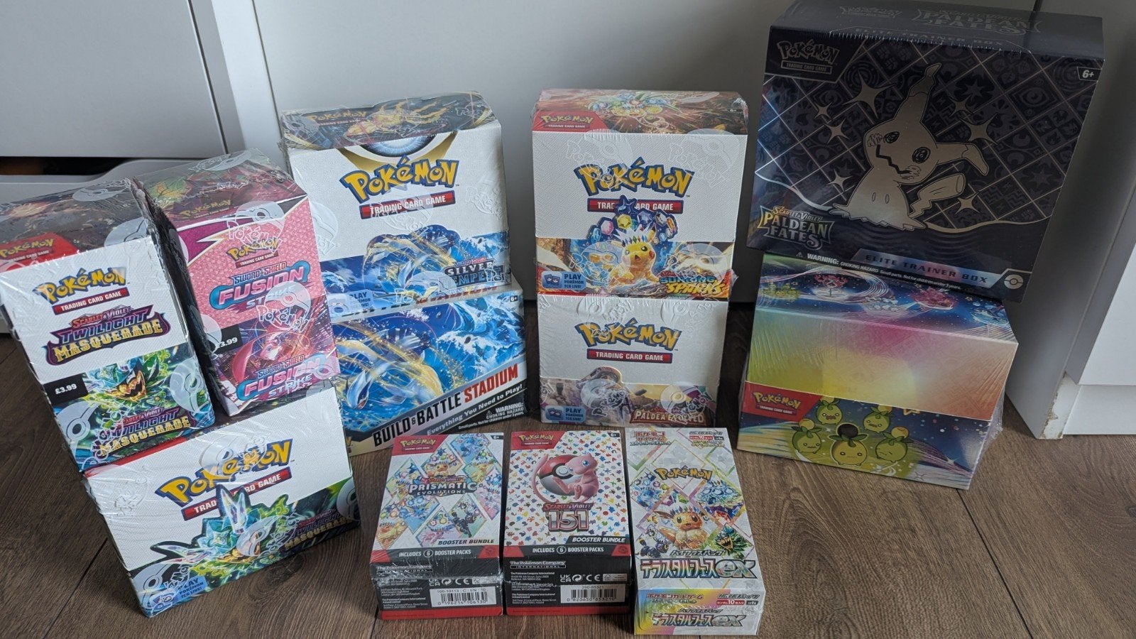 Pokemon Booster Boxen & ETB's - Verschillende sets, Hobby en Vrije tijd, Verzamelkaartspellen | Pokémon, Ophalen, Nieuw, Boosterbox