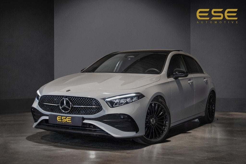 Mercedes-Benz A-klasse 200 AMG Line | Pano | Memory Seats |, Auto's, Mercedes-Benz, Gebruikt, 4 cilinders, 163 pk, Bedrijf