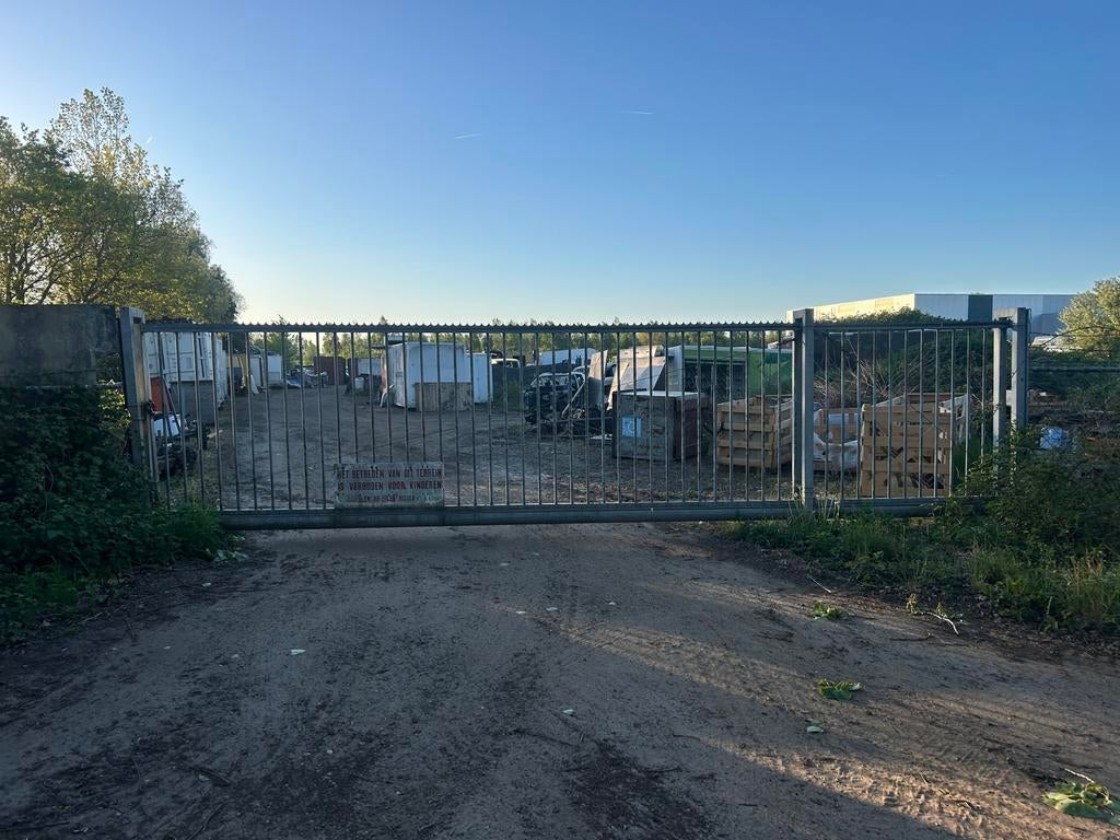 Poort, Ophalen of Verzenden, Gebruikt, IJzer, Met poort