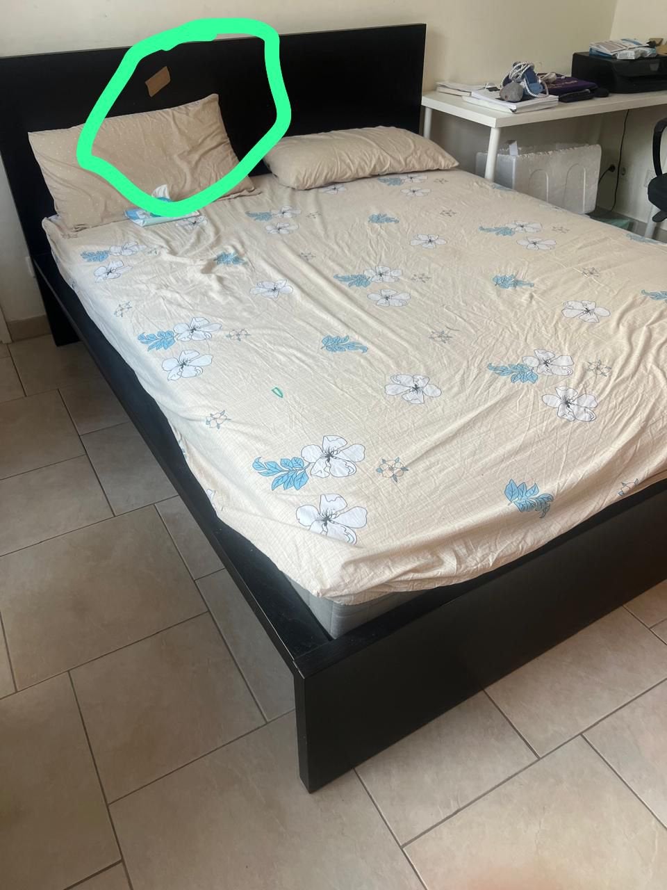 Bed 160/180, Ophalen of Verzenden, Zo goed als nieuw, Tweepersoons, 160 cm