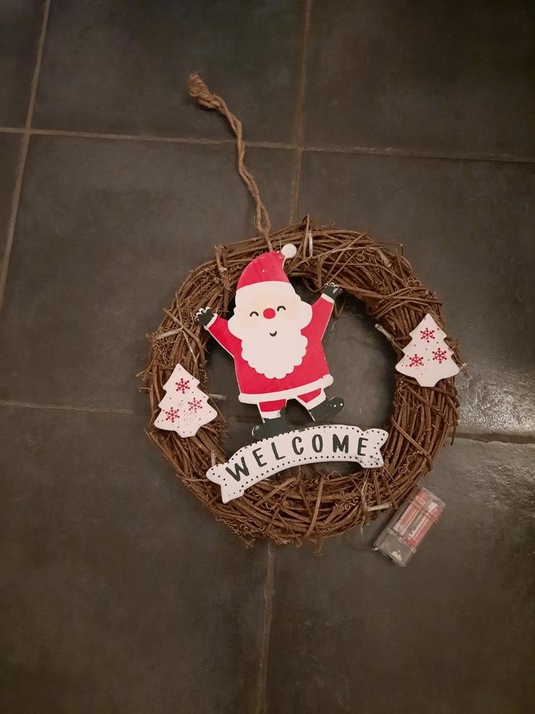 Kerstkrans met ledverlichting, Diversen, Kerst, Ophalen, Nieuw