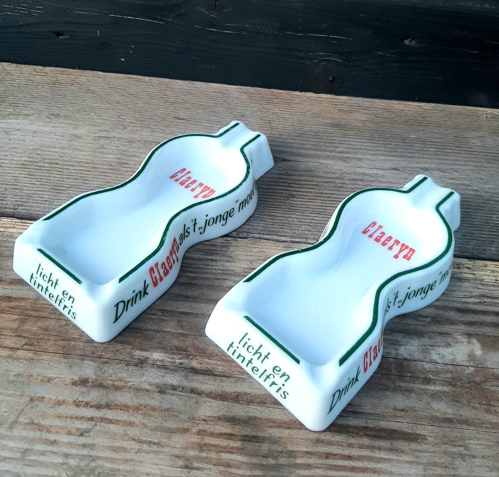 Claeryn - Vintage Asbak - (Jonge Jenever / Bols), Ophalen of Verzenden, Zo goed als nieuw, Asbak
