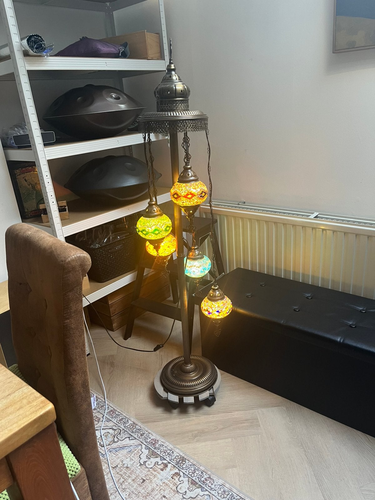 Prachtige oosterse lamp, Ophalen, Zo goed als nieuw, 100 tot 150 cm