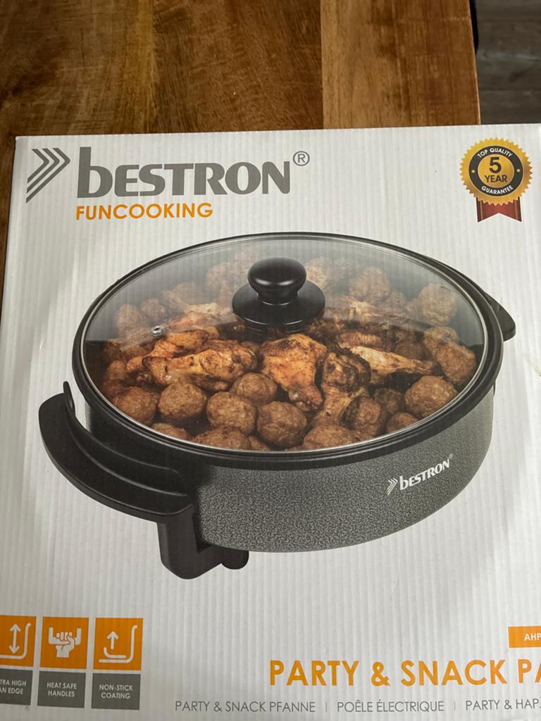 Bestron FunCooking Party & Snack Pan - Nieuw, Ophalen, Nieuw