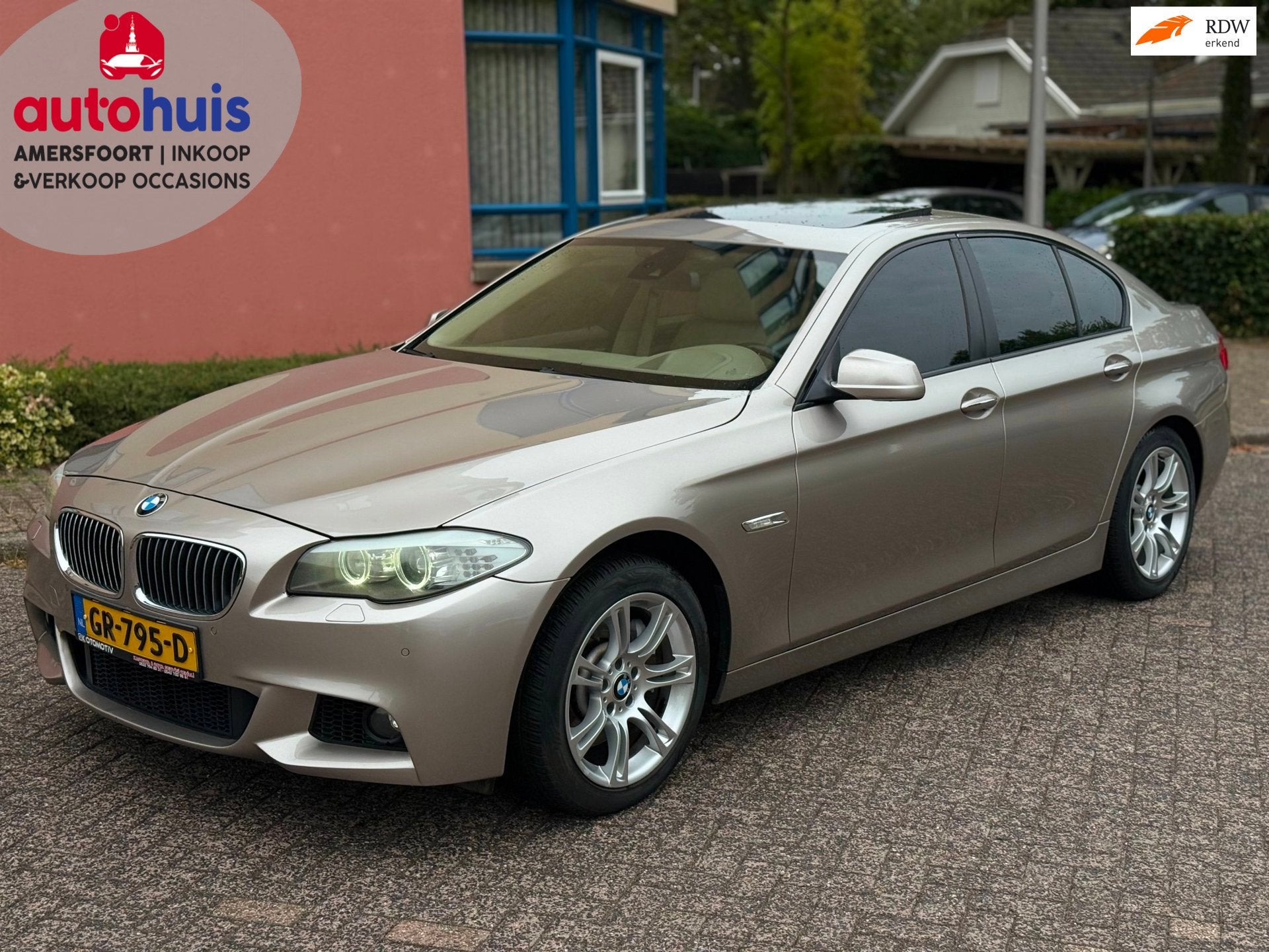 BMW 5-serie 528i High Executive, Auto's, Euro 5, Achterwielaandrijving, Gebruikt, Automatische klimaatregeling