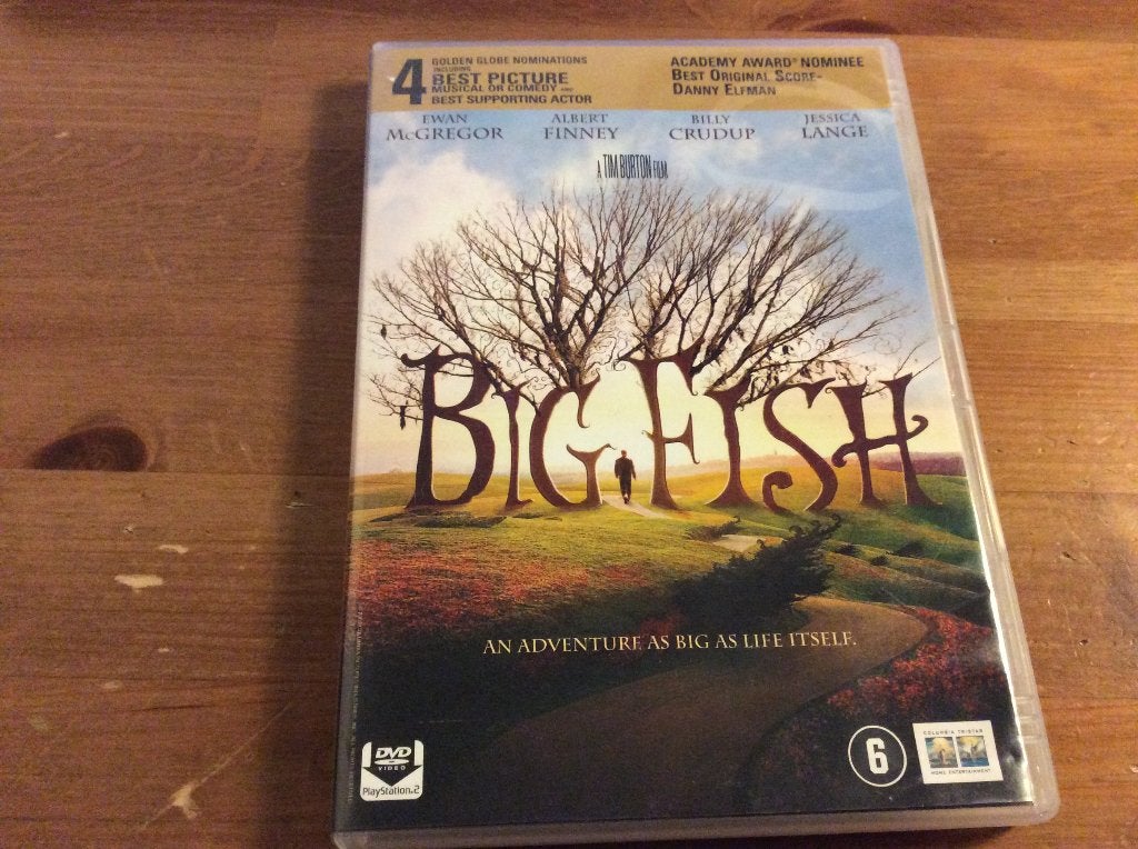 Big Fish. dvd, Vanaf 6 jaar, Ophalen of Verzenden, Gebruikt