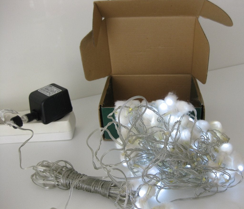 Kerst: Kerstverlichting IJspegels met trafo 96 lampjes, Ophalen of Verzenden