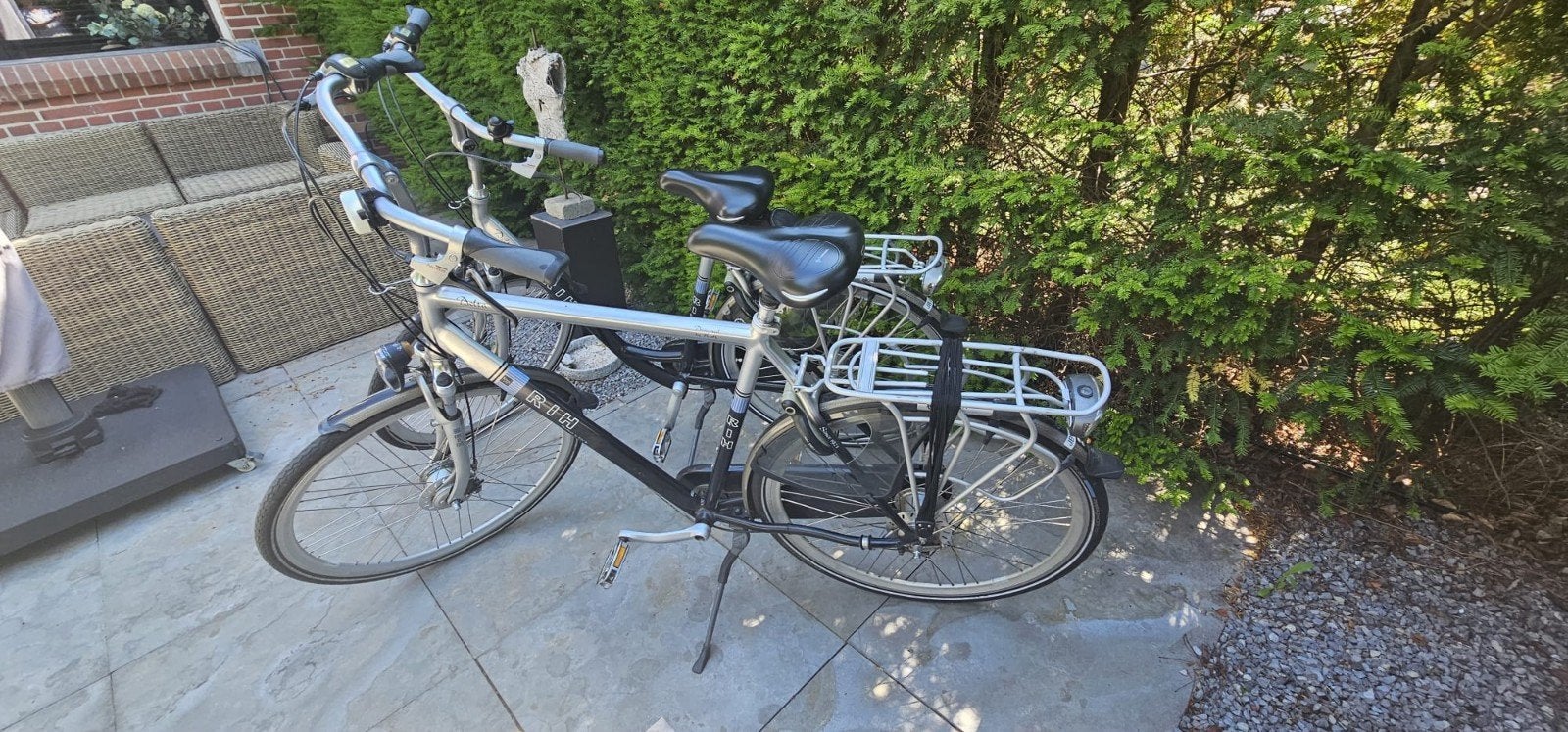 RIH Delta Herenfiets - 8 versnellingen, voorwielvering, Gebruikt, Versnellingen, 57 tot 61 cm, Ophalen