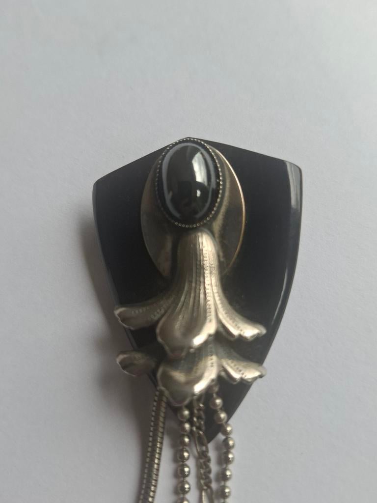 Ermani Bulatti broche, Sieraden, Tassen en Uiterlijk, Ophalen of Verzenden, Overige materialen, Broche