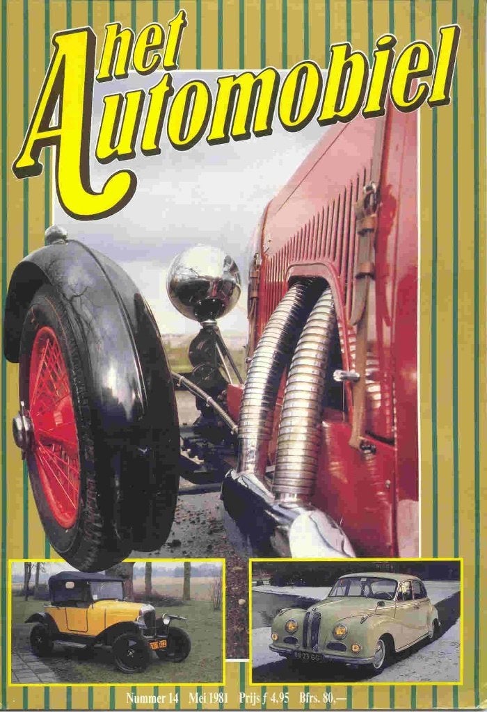 Het Automobiel 14 1981 Austin Ten, BMW 502, Kapitän, MG A, Boeken, Auto's | Folders en Tijdschriften, Ophalen of Verzenden, Nieuw