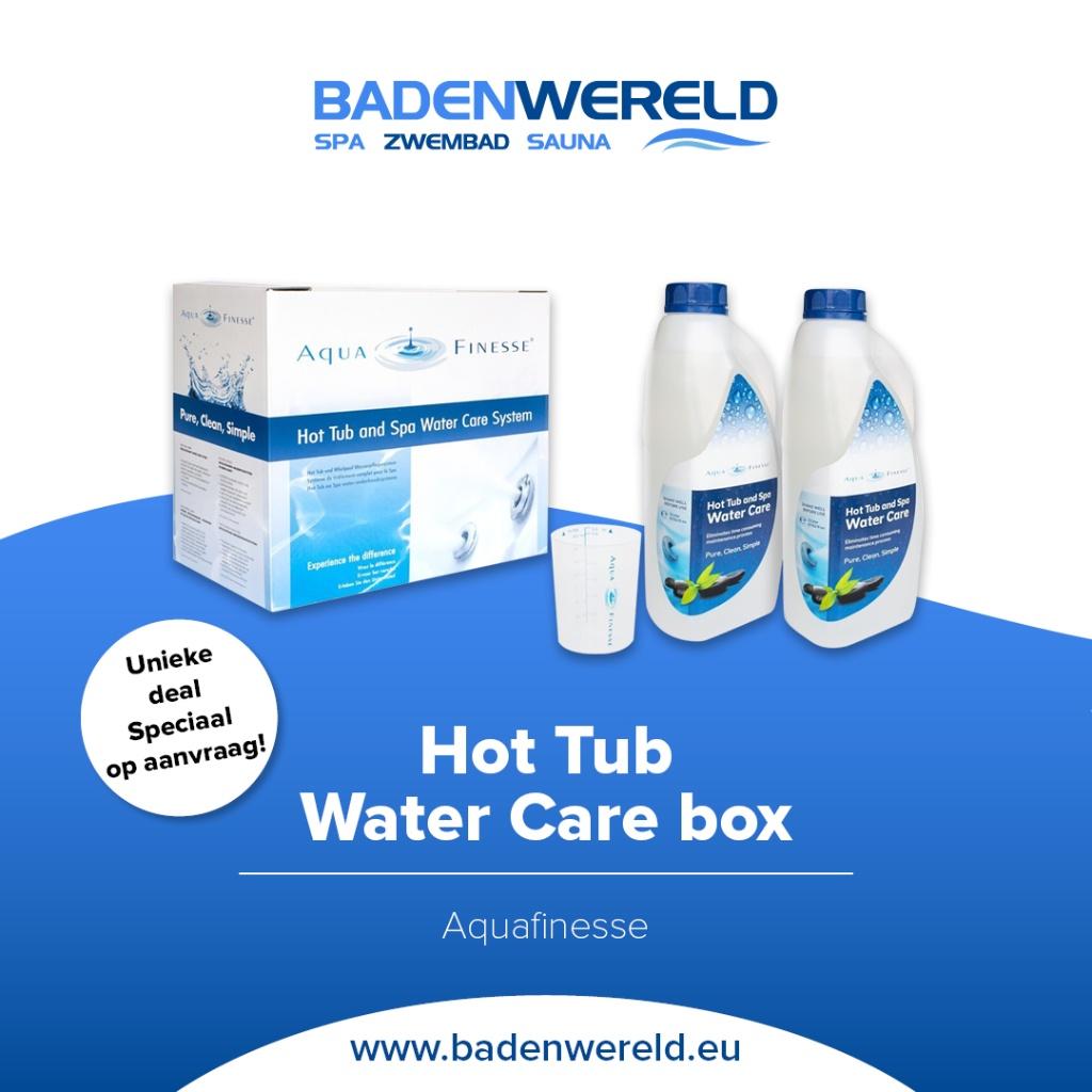 Aquafinesse water care box  - voor spa  jacuzzi of zwemspa !, Tuin en Terras, Zwembad-toebehoren, Nieuw, Reinigingsmiddel, Ophalen of Verzenden