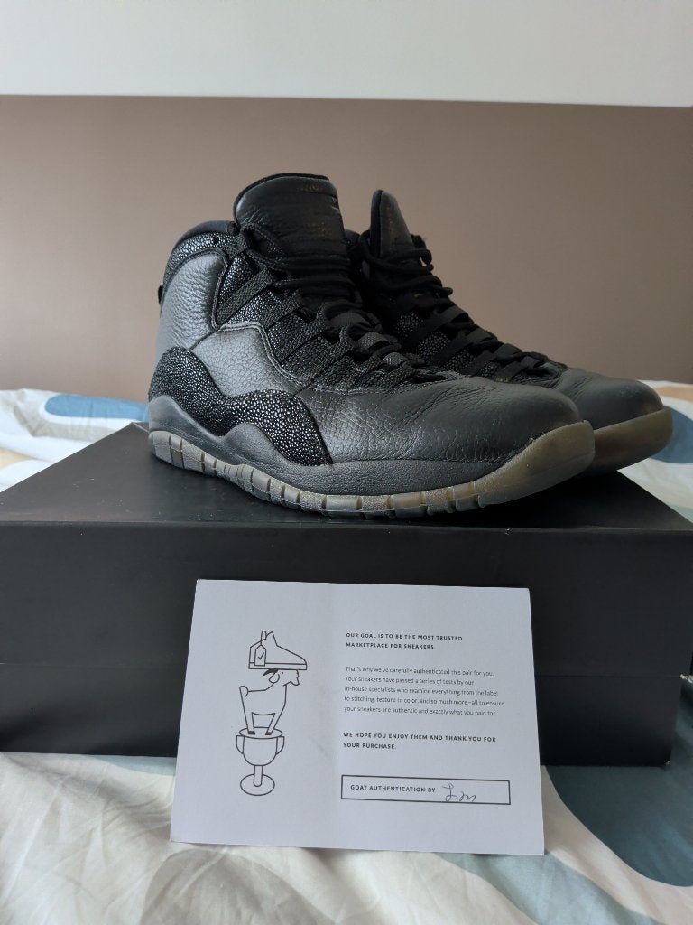 OVO x Air Jordan 10 Retro "Black", Verzenden, Zwart, Nike Air Jordan, Sneakers of Gympen