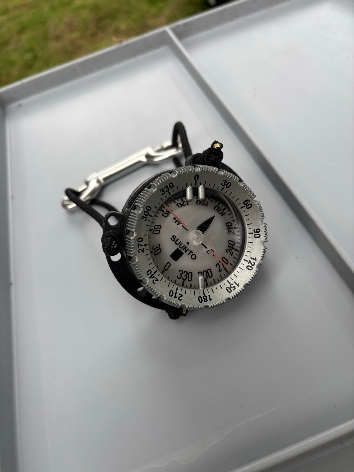 Suunto duikkompas incl RVS double ender, Verzenden, Zo goed als nieuw, Overige typen