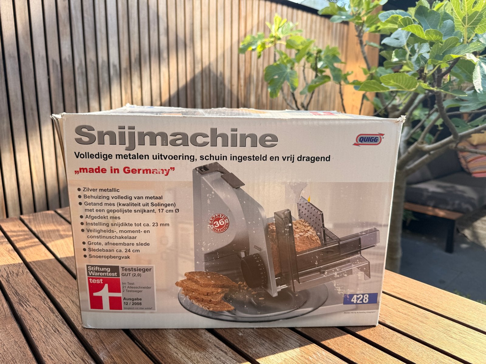 Snijmachine - Volledig metalen uitvoering, Ophalen, Zo goed als nieuw