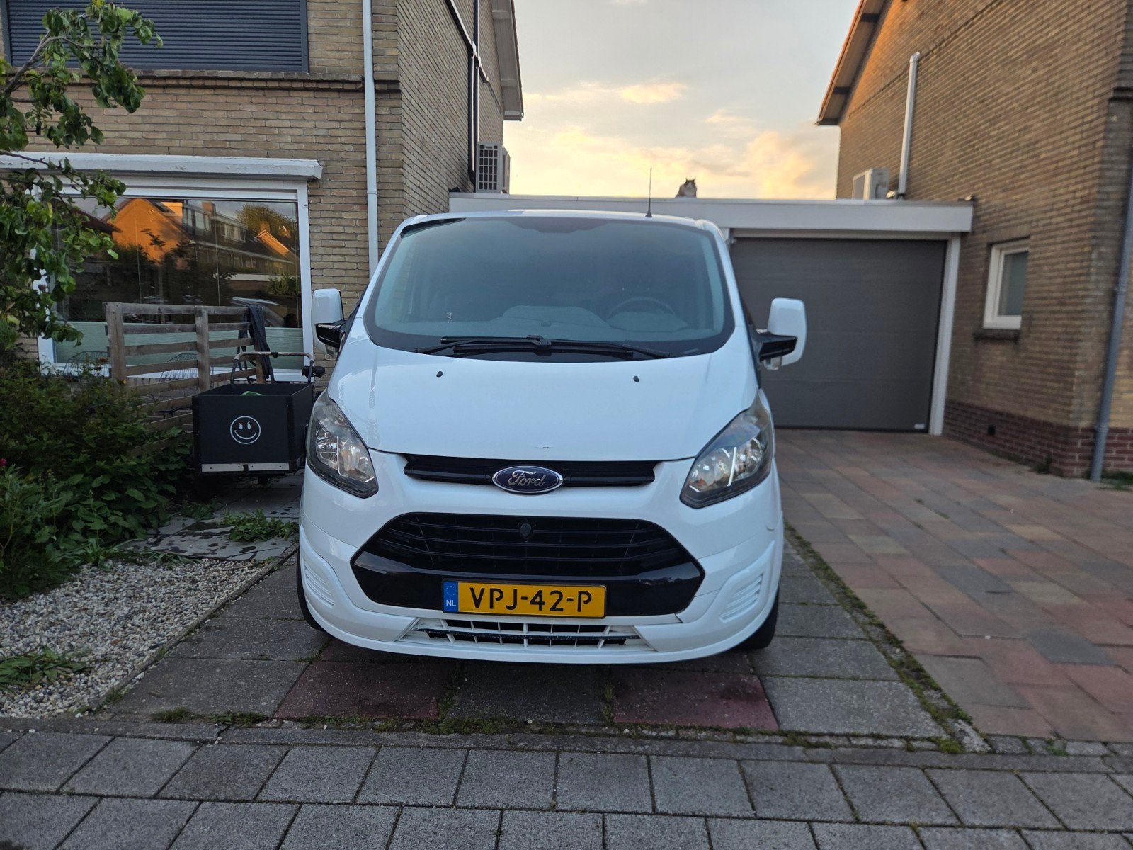 Ford Transit Custom GB 2.0 Tdci 130PK 290 L2h1 2016 Wit, Voorwielaandrijving, 1995 cc, 4 cilinders, 1916 kg