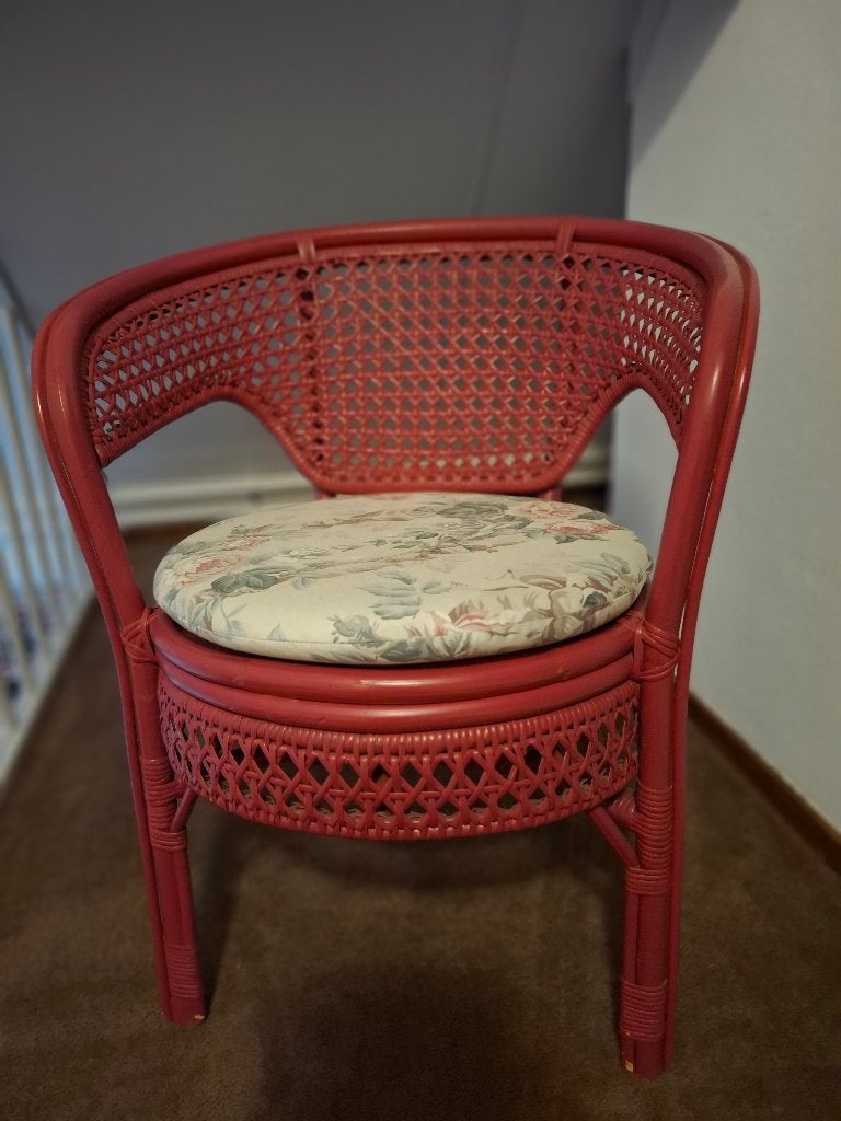 stoel rotan, Huis en Inrichting, Stoelen, Ophalen, Nieuw, Riet of Rotan, Eén