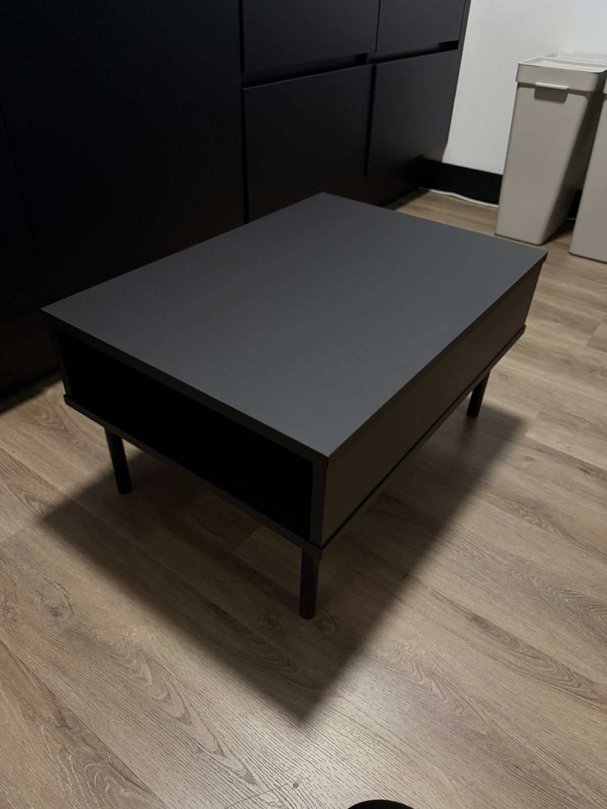 Zwarte salon tafel, Ophalen, Zo goed als nieuw